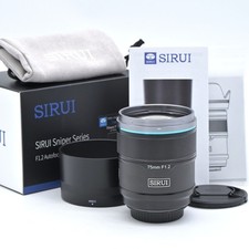 SIRUI Sniper AF 75mm F/1.2 APS-C Lens E-mount [Top Mint] US Stock picture