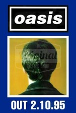 Oasis poster - (What's the Story) Morning Glory? Noel (Blue) Very Rare Original picture