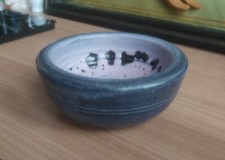 Fernand Lacaf Cup Cup Bowl Empty Pocket Earthenware Enamel Blue Night Pink  picture
