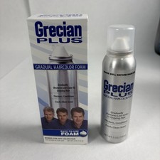 New-Old Stock Grecian Plus Men's Gradual Haircolor Foam Fresh Clean Scent 5 oz. picture