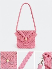 handmade boho macrame crossbody bag / available colours picture