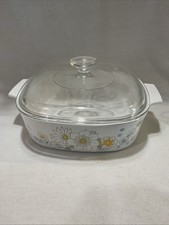 Vintage Corning Ware Floral Bouquet Casserole Dish With Lid A-2-B,  Two Quart picture