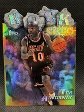 1997-98 Topps Rock Stars REFRACTOR Die-Cut Tim Hardaway #RS8 picture