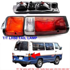 FOR Toyota HiAce Spec LH50 VINTAGE 1982–1987 Tail Lamp Light Pair LH/RH picture