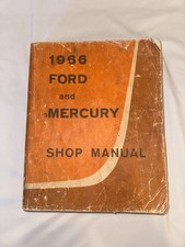 Vintage 1966 Ford And Mercury Shop Manual Covers Just About Everything picture