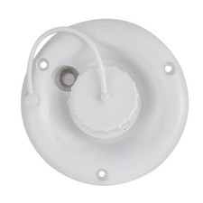 RecPro White RV Round Fresh Water Gravity Fill Hatch Tank Spout (Made in USA) picture