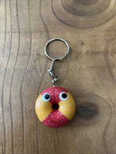 Kidrobot Yummy World Sweet & Savory Keychains Penelope Peach Ring Figure picture
