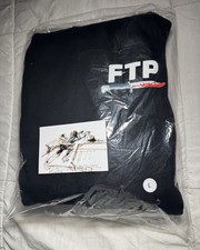 FTP FUCKTHEPOPULATION Scream Ghostface Knife Logo Pullover Hoodie Large SEALED picture