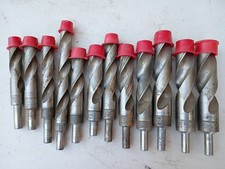 Lot of 12 Vintage GTD AMPCO Large High Speed Steel Drill Bits USA Complete Set picture
