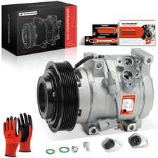 A-Premium AC Compressor with 7 Groove for Toyota Camry Highlander Solara L4 2.4L picture