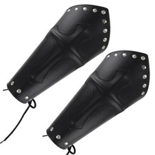 Medieval Complete Faith Archer Leather Bracers - Handcrafted LARP Armor picture