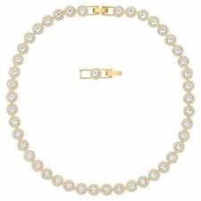 Swarovski Una Angelic Tennis Necklace   Round Cut picture