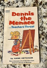 Vintage Dennis the Menace... Teacher's Threat by Hank Ketcham 1960 picture