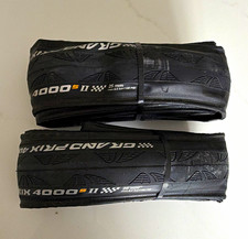 Pair of Continental Grand Prix 4000 S II Folding Road Tires - 700x25c (NOS) picture