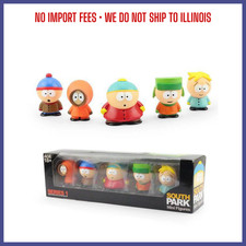 6cm 5PCS South Park Action Figures Stan Eric Creative Model Toy Home Decor Gift picture
