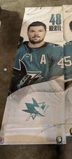 Tomas Hertl Vinyl Street Banner - San Jose Sharks  picture