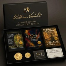 William Verdult Collector Edition Box Set – Limited 100 – Estate Issued – COA + picture