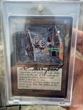 Mana Crypt Media Promo Altered And Signed By Mark Tedin Star Wars Theme picture