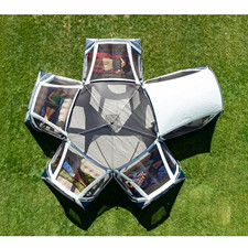 Huge 20 Man Tent... Great shape  We Only Used It Twice. picture