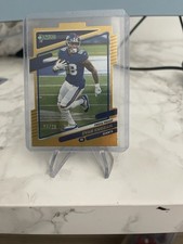 2021 Panini Donruss Evan Engram Giants #81 Press Proof Gold Die-Cut /25 picture