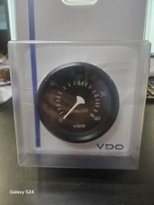 Marine VDO Gauge RPM 4000RPM Cockpit Black Diesel Techometer 12V Black Bezel (D2 picture