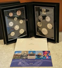 2024 ROYAL MINT 13 COIN ANNUAL UK PROOF & MEDAL SET  picture