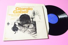 GIORGIO GABER 2LP ANCHE PER OGGI NON SI VOLA ORIGINALE 1974 NM GATEFOLD COVER picture