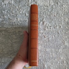 Cambridge KJV Leather Bible Red Letter Concordance Brown Holy Bible picture