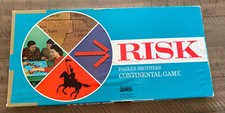 Risk 1959 Continental Board Game Parker Brothers Complete except box is 1968 VTG picture