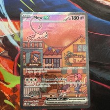 2023 Pokemon Mew ex SVP053 Scarlet & Violet Black Star Promo Full Art  - MP picture