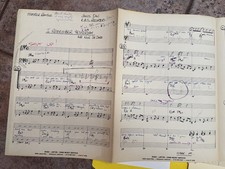 Janis Ian ORIGINAL RARE Handwritten Music I Remember Yesterday w/ COA signed picture