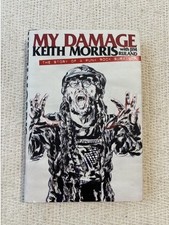 Signed Keith Morris My Damage The Story of a Punk Rock Survivor AUTOGRAPHED cov picture