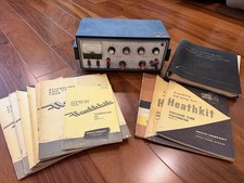 Vintage Heathkit IG-18 Sine Square Audio Generator TESTED + Rare Bulletins Lot picture
