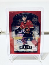 2020-21 Upper Deck Allure Mark Giordano Auto Red Rainbow Calgary Flames picture