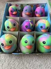 Viral Sunny Days Squeezy Tie Dye Rubber Duck Squishy (Blue/Pink/Green/Yellow…) picture