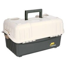 Plano 6-Tray Hip Roof Large Tackle Storage Box, Green/Sand picture