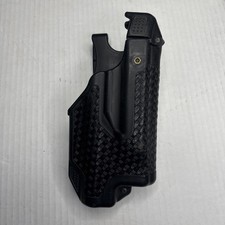BLACKHAWK EPOCH Lv 3 LIGHT-BEARING Basketweave Holster 2100683 GLOCK 17 22 31 RH picture