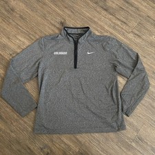 Nike Victory Half Zip Pullover Dri-Fit Colorado CU DH1261-010  Gray Mens Large L picture