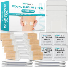 Wound Closure Device - 40 Pack Laceration Closure Kit Zip Stitch Sutures & Wound picture