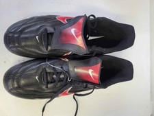 Nike Total 90 Shoot III FG Soccer Cleats Black Red Men's US 13 New picture
