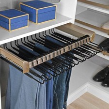 TAG Hardware ENGAGE Pull-Out Pant Organizer - Soft-Close, Full-Extension Closet picture