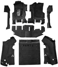 ACC 97-02 JEEP WRANGLER SHORT CONSOLE COMPLETE CARPET SET +ROCKERS -CHOOSE COLOR picture