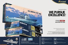FLYHAWK 5001S 1/350 USS Cowpens CG-63 1998 Unassembled Model Kit Deluxe Edition picture