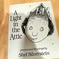 Shel Silverstein A Light in the Attic 1981 Signed Hardcover Illustrated DJ picture