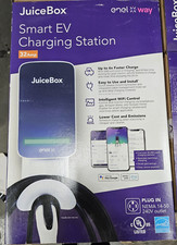 Juicebox - 25 ft Electric Vehicle Charger with 32 Amp NEMA 14-50 - White - NEW picture