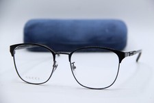 NEW GUCCI GG 1231OA 002 BLACK GUNMETAL AUTHENTIC FRAMES SUNGLASSES 55-19 picture
