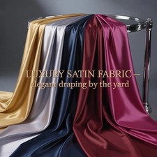 Stretch Charmeuse Satin Fabric – 60