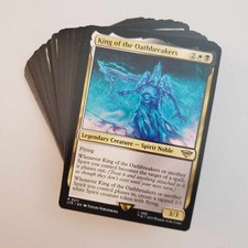 MTG Lord of the Rings Commander EDH King of the Oathbreakers Deck picture