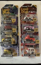 MGA Car Tuned Remixes Liquid Death Series 1 Complete Set of 8 Die Cast 1:64 picture