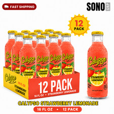 Calypso Strawberry Lemonade 16 Fl Oz, 12 Pack Glass Bottles picture